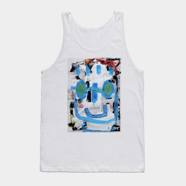 smile Tank Top by Angel Rivas